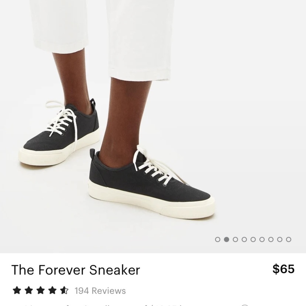 Black Everlane Forever Sneaker